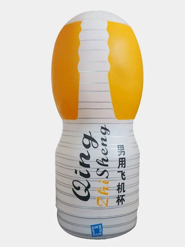 Мастурбатор мужской Qing линейный рельеф FC-15-3 