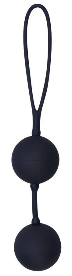 BLACK VELVETS Шарики вагинальные черные 