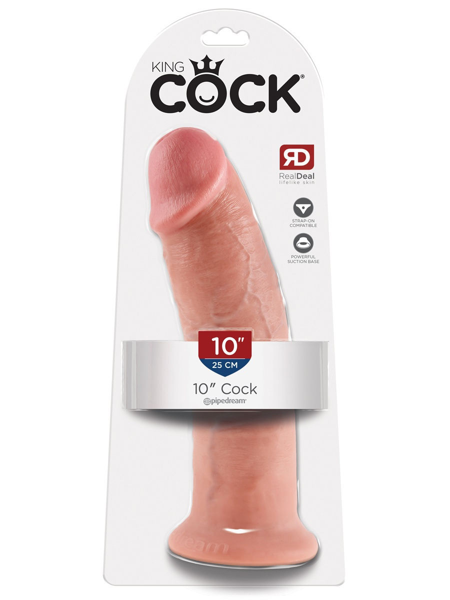 Pipedream King Cock фаллоимитатор реалистик на присоске телесный 