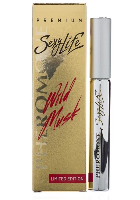 Духи SexyLife Wild Musk муж №4 10мл Shaik 77