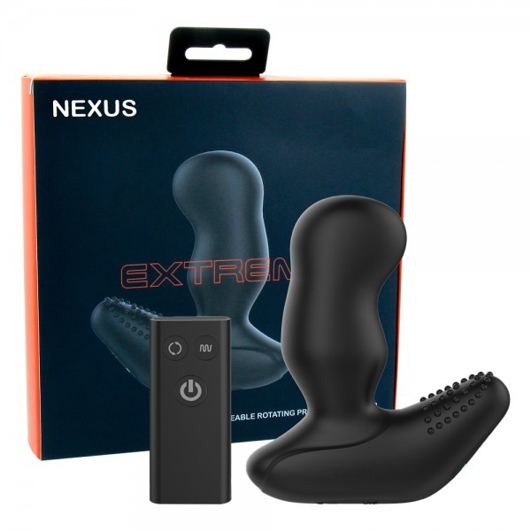 Вибромассажер простаты Nexus Revo Extreme с вращающейся головкой, с пультом